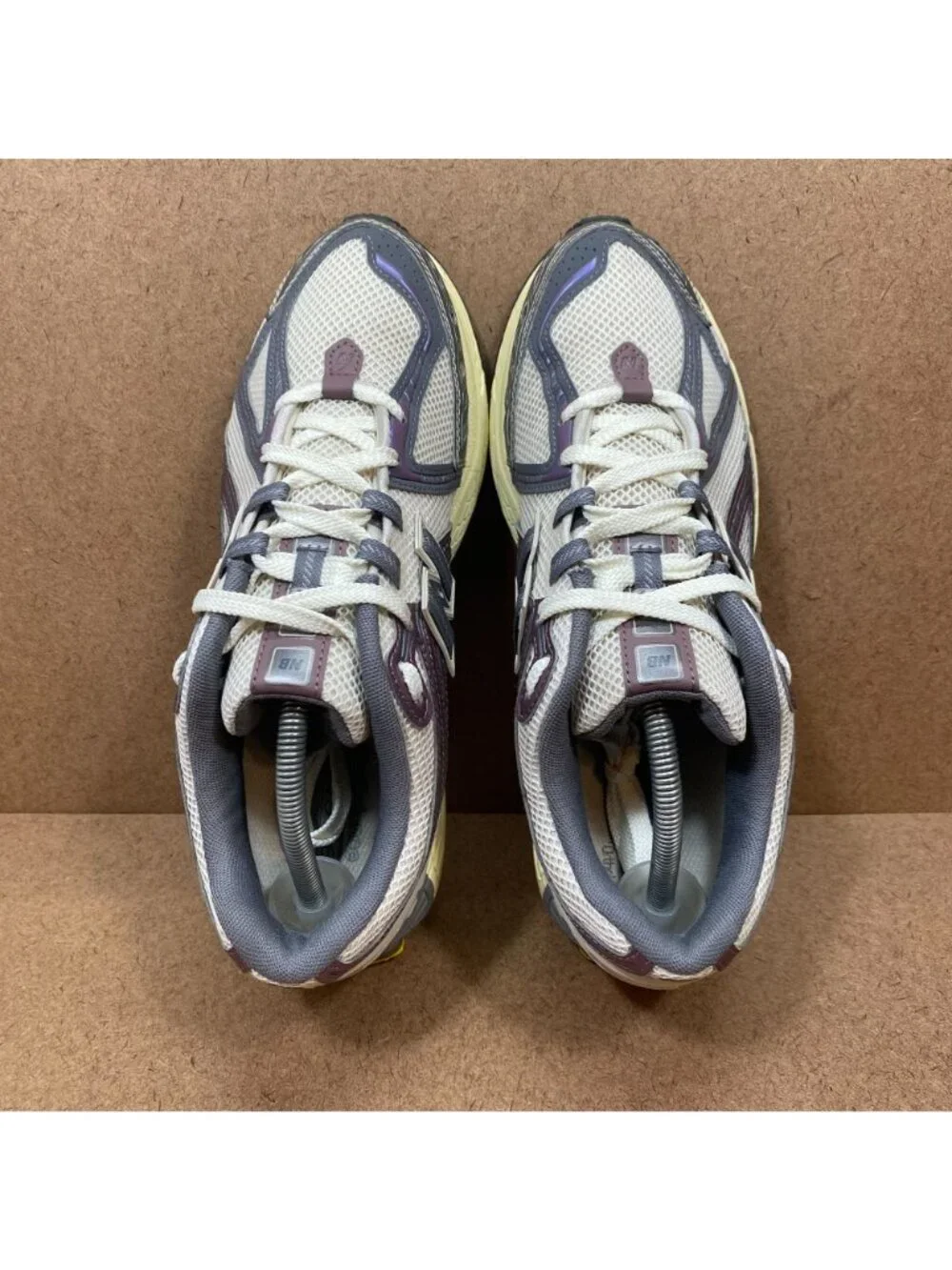 New Balance 1906R Licorice Mens Running Sneakers Size 11 White & Purple Athletic